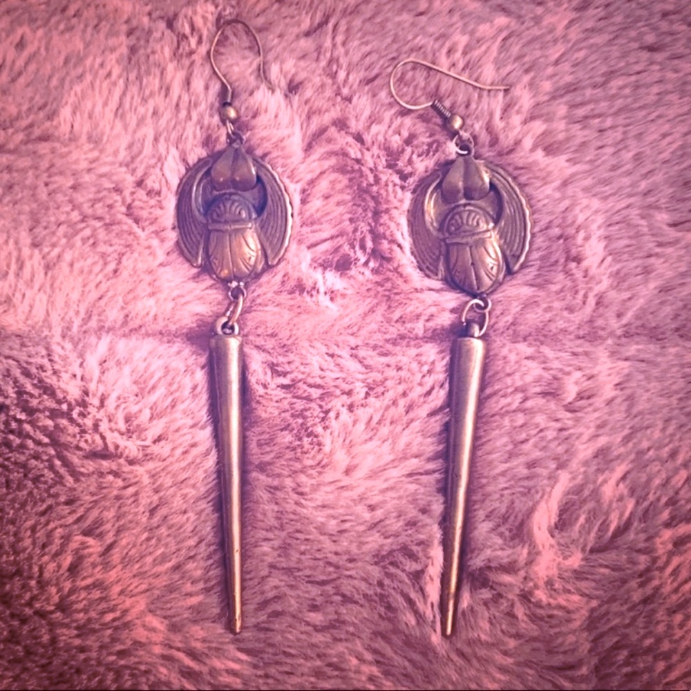 Beetles Designer Earrings by Alkemie from Fred Segal Los Angeles